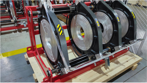 Mesin Las Hidrolik Butt Fusion 0.75KW 90mm Untuk Pipa Hdpe