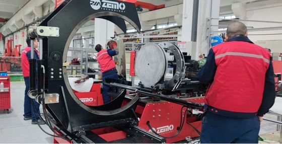 1200mm 380v Poly Saddle Socket Fusoin Mesin
