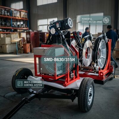 380V 630mm HDPE Hydraulic Butt Fusion Welder -- ISO Compliant