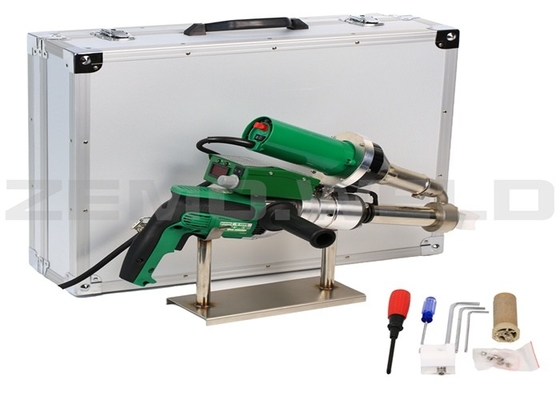 LDPE Plastik Hdpe Extrusion Gun Pengelasan Terus Menerus 380 derajat
