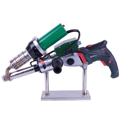 CE Hand Held Plastic Extruder 380degree, PVDF Plastic Sheet Welding Machine