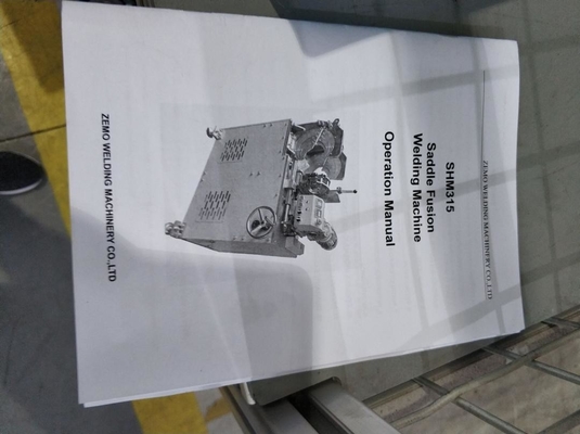 220V Saddle Fusion Machine 315mm Tinggi Akurat Untuk Pipa Hdpe