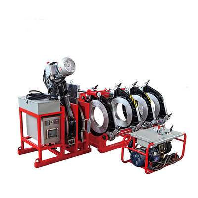 ASTM 18 "PE Mesin Las Hot Plate Hdpe Butt Welder 380V