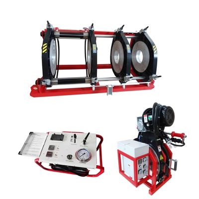 24 '' IPS HDPE Butt Fusion Welding Machine Semi Otomatis 12.35KW
