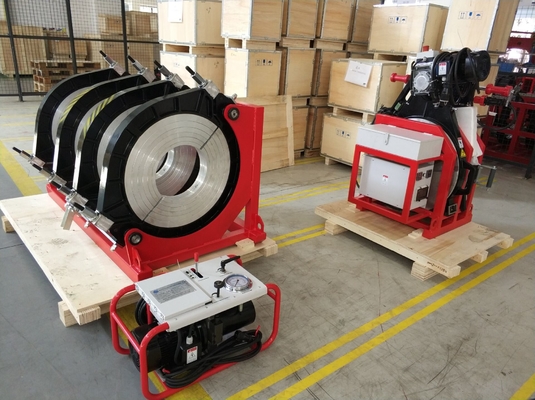 Mesin Thermofusion HDPE 380V 36''IPS 1360KG Semi Otomatis