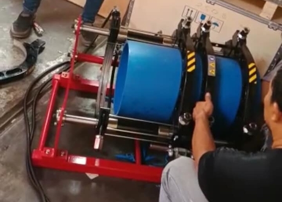 IPS12 "HDPE Butt Fusion Welding Machine 6.3Mpa Dengan Sertifikasi SGS