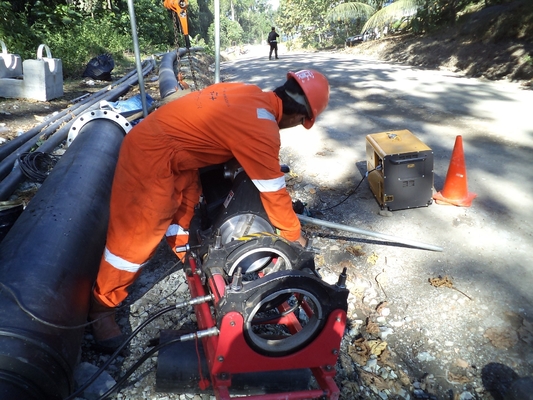 ZEMO 5.35KW HDPE Butt Fusion Welding Machine, Mesin Sambungan Pipa IPS HDPE