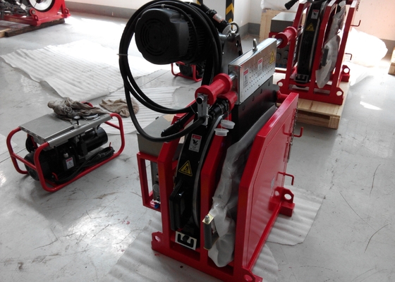 800MM 415V Hidrolik Butt Welder 16Mpa Poly Fusion Welder ISO