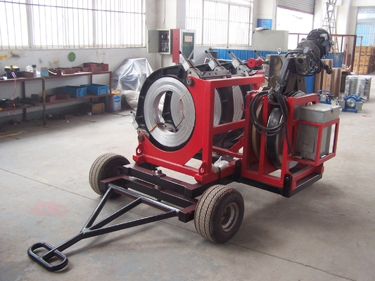 ZEMO 1200MM Hidrolik Mesin Las Pipa Hdpe 415V 270 Derajat