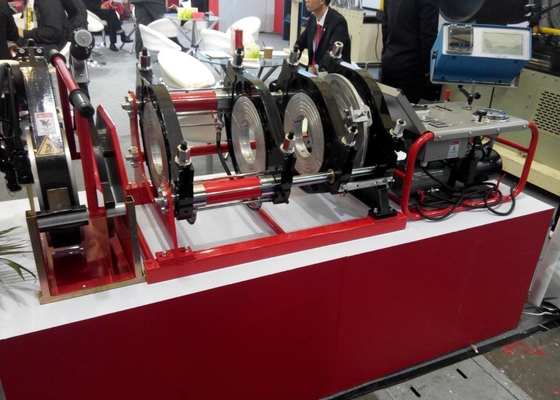 355mm 110V HDPE Butt Welding Machine, Mesin Butt Fusion 1.1KW Hidrolik