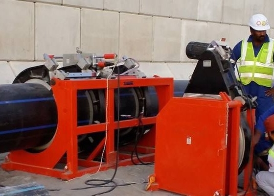 800MM Hdpe Mesin Las Butt Fusion Hidrolik DVS2207/1 08/2007