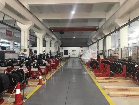 800MM Hdpe Mesin Las Butt Fusion Hidrolik DVS2207/1 08/2007