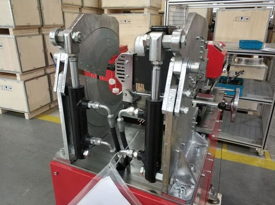 Mesin Fusion Pipa PE Plastik 0.75KW Untuk Saddle Reduing Tee